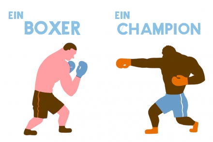 Boxer und Champion aus »Leute«