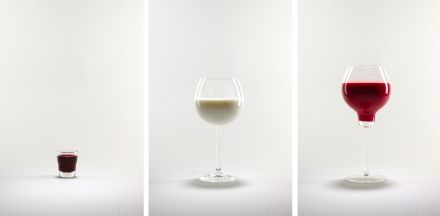 Kreuzung 1: Weinglas x Schnapsglas